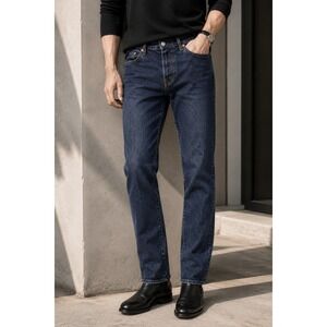 Vince Slim Straight Leg Denim Jeans Cotton Dark Wash Made in USA‎ Indigo 30